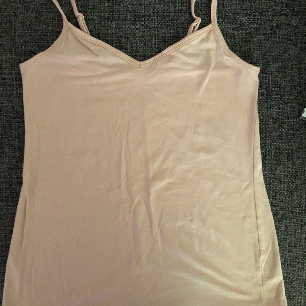 TORRID light peach/nude v neck cami size 0